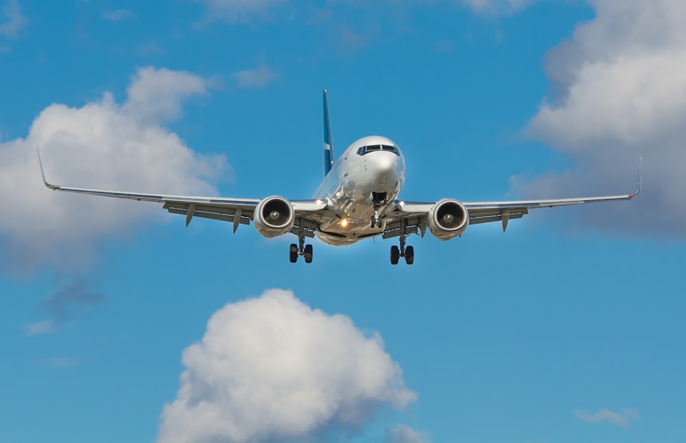 Cargo aircraft landing